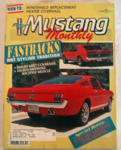 MUSTANG MONTHLY 1987 OCT - SALEEN, SAAC, GT/CS, GT500